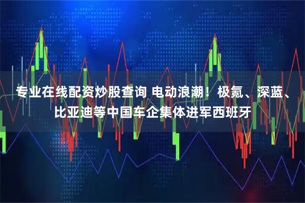 专业在线配资炒股查询 电动浪潮！极氪、深蓝、比亚迪等中国车企集体进军西班牙